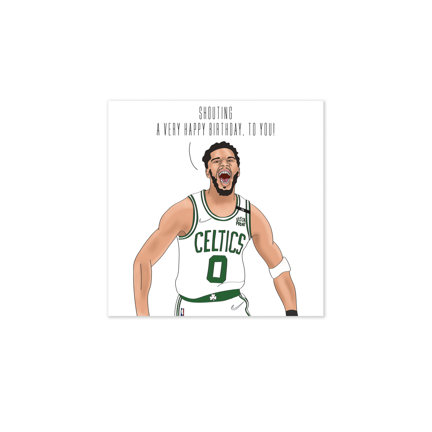 Jayson Tatum Birthday Card